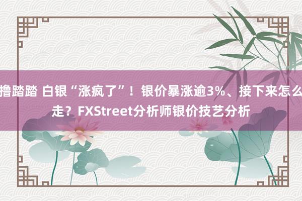 撸踏踏 白银“涨疯了”！银价暴涨逾3%、接下来怎么走？FXStreet分析师银价技艺分析